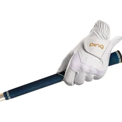 Gants cuirs classiques (Unité) Ping Ladies Sport Glove 233 White Gold