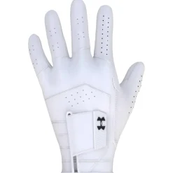 Gants cuirs classiques (Unité) Under Armour Iso-chill White
