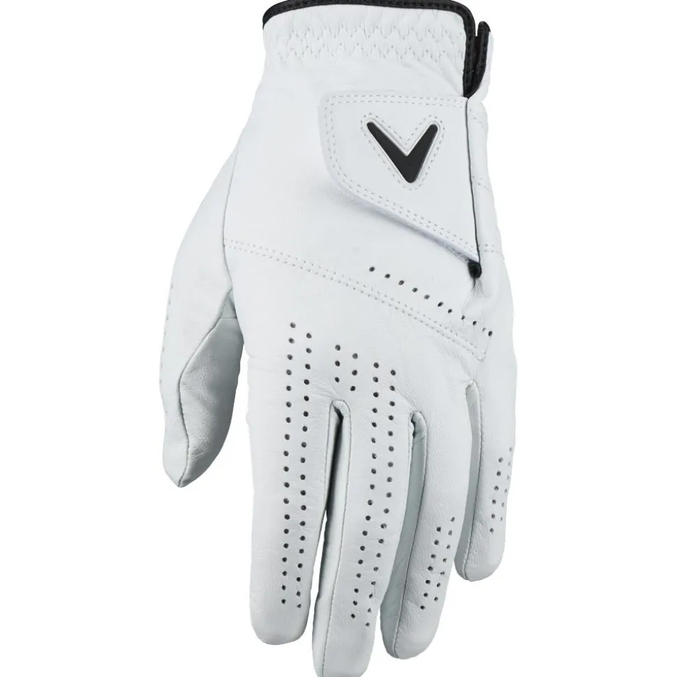 Gants cuirs classiques (Unité) Callaway Golf Dawn Patrol White