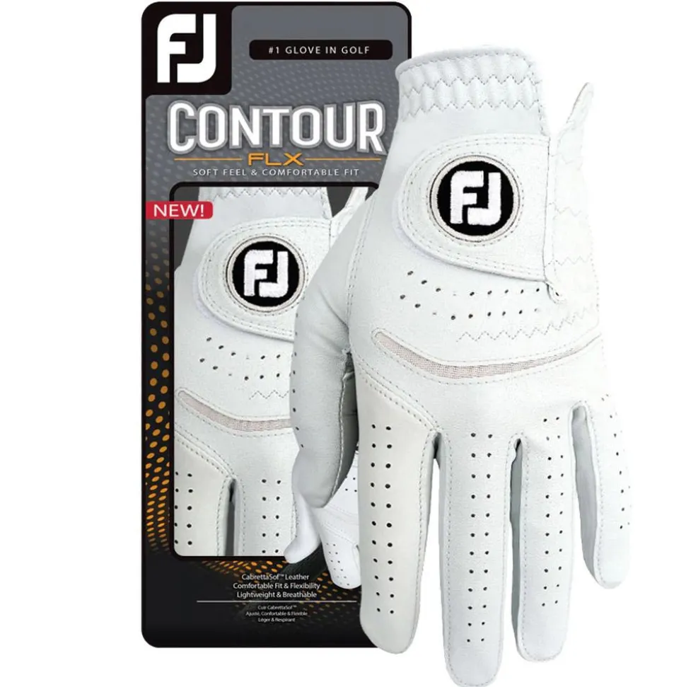 Gants synthetiques classiques (Unité) Footjoy Contour FLX Ladies Pearl