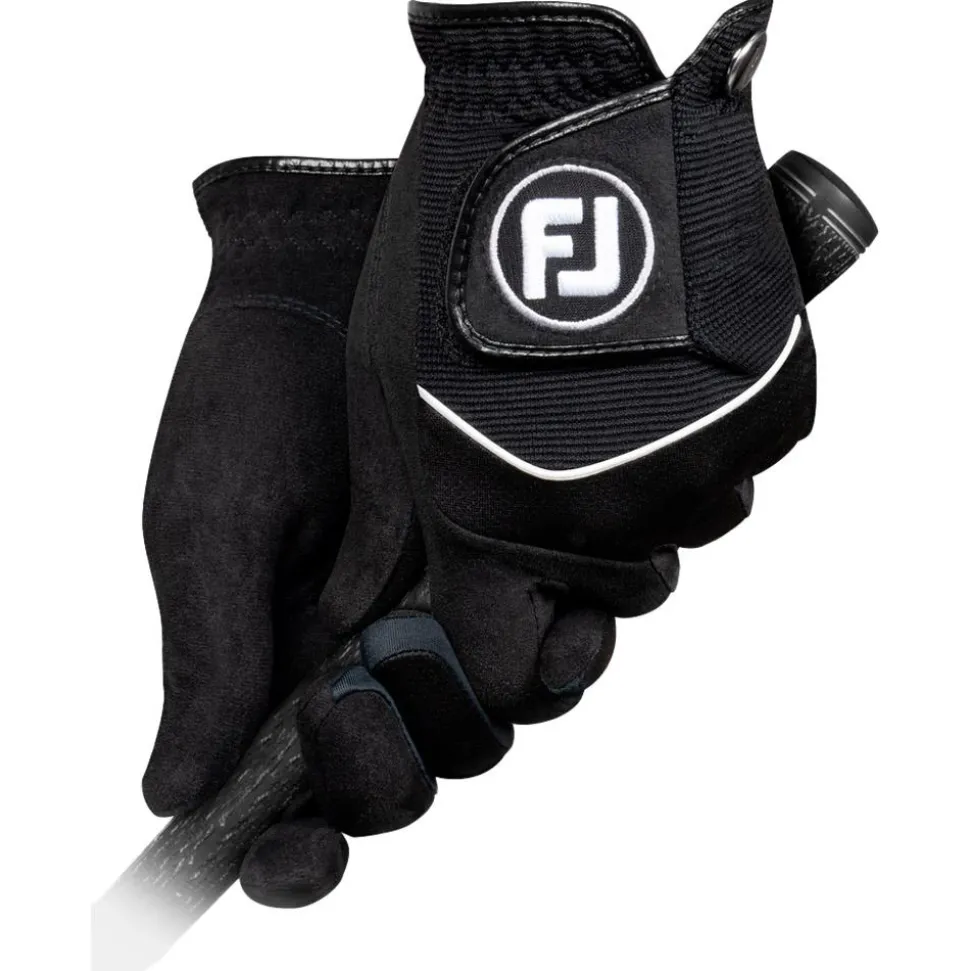 Gants synthetiques pluie (Unité/Paires) Footjoy Raingrip Pairs Black