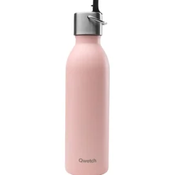 Gourde Qwetch Active 600 ml (Bouchon Sport) Matt Pastel Rose