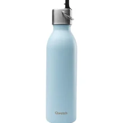 Gourde Qwetch Active 600 ml (Bouchon Sport) Matt Pastel Bleu