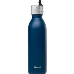 Gourde Qwetch Active 600 ml (Bouchon Sport) Matt Bleu Marine