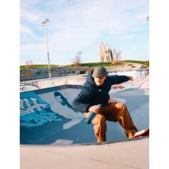 Gourde Qwetch Active Sport 600 ml FFRS Skate Bowl Bleu Marine