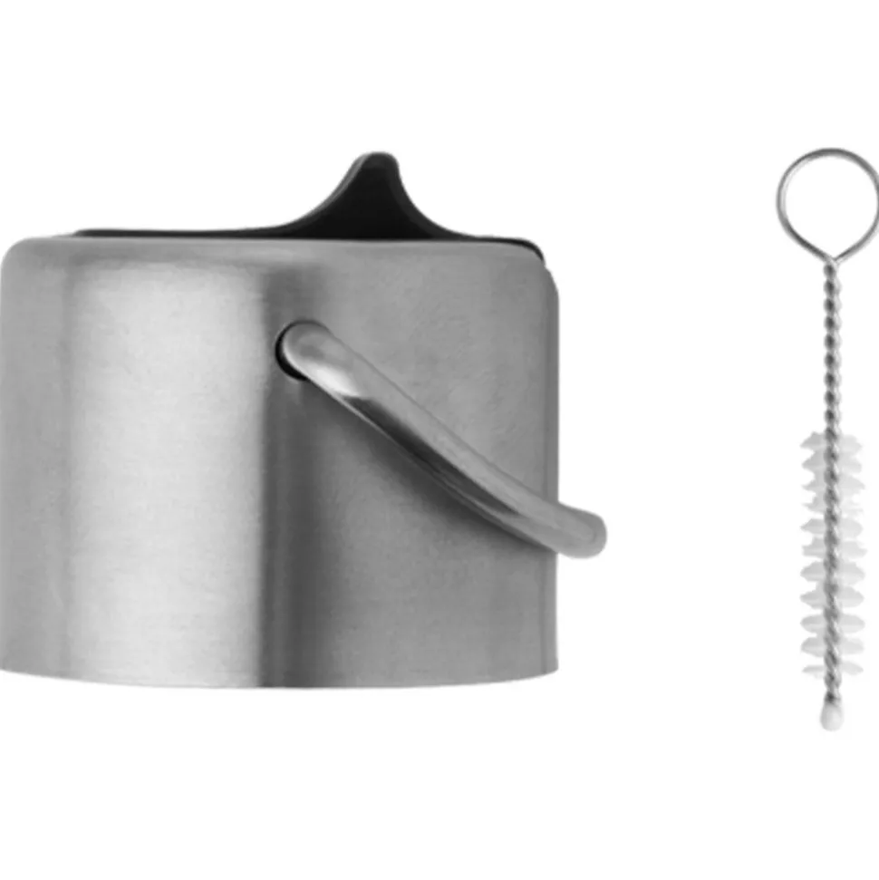 Gourde Qwetch Bouchon Sport Inox Brossé