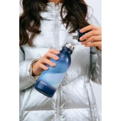 Gourde Qwetch Icon 500ml Aura Bleu Nuit