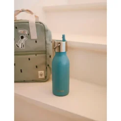 Gourde Qwetch Kids 350 ml Sport Active Matt Bleu