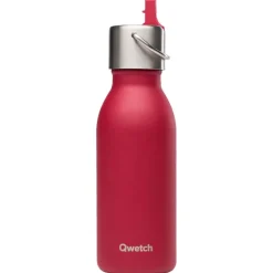 Gourde Qwetch Kids 350 ml Sport Active Matt Grenat