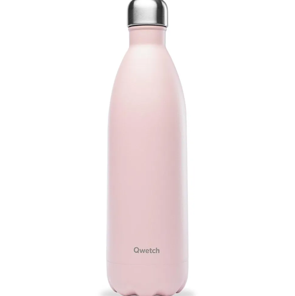 Gourde Qwetch Originals 1L Matt Pastel Rose
