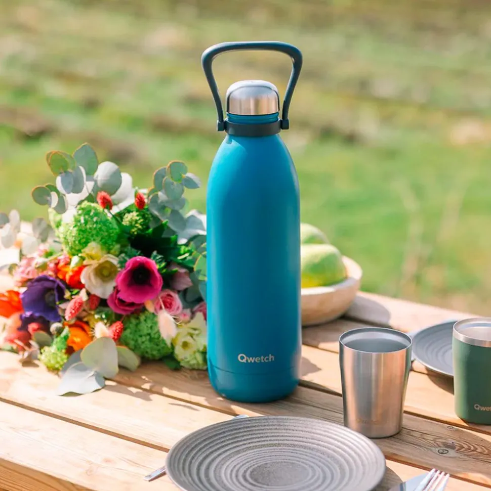 Gourde Qwetch Titan 1.5L Matt Bleu Canard