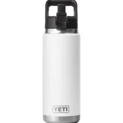 Gourde Yeti Rambler 26 Oz (760ml) Straw Bottle White