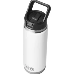 Gourde Yeti Rambler 26 Oz (760ml) Straw Bottle White