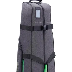 Housse de voyage de sacs de golf Big Max Traveler Travelcover Storm Charcoal Lime