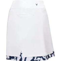 Jupe Callaway Golf 17 Abstract Floral Blocked Skort Brilliant White