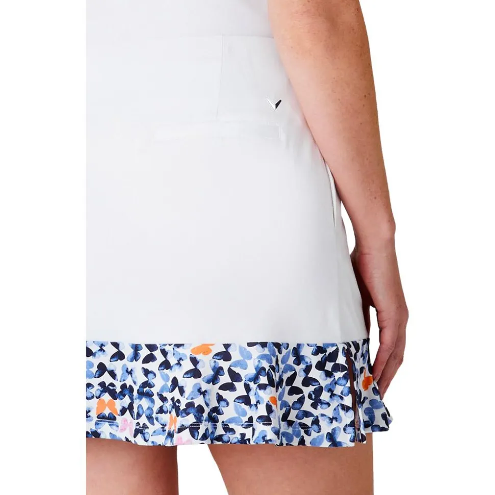 Jupe Callaway Golf 17 Metamorphosis Blocked Brilliant White