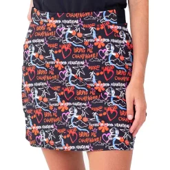 Jupe Chiberta Sensation Noir Rouge