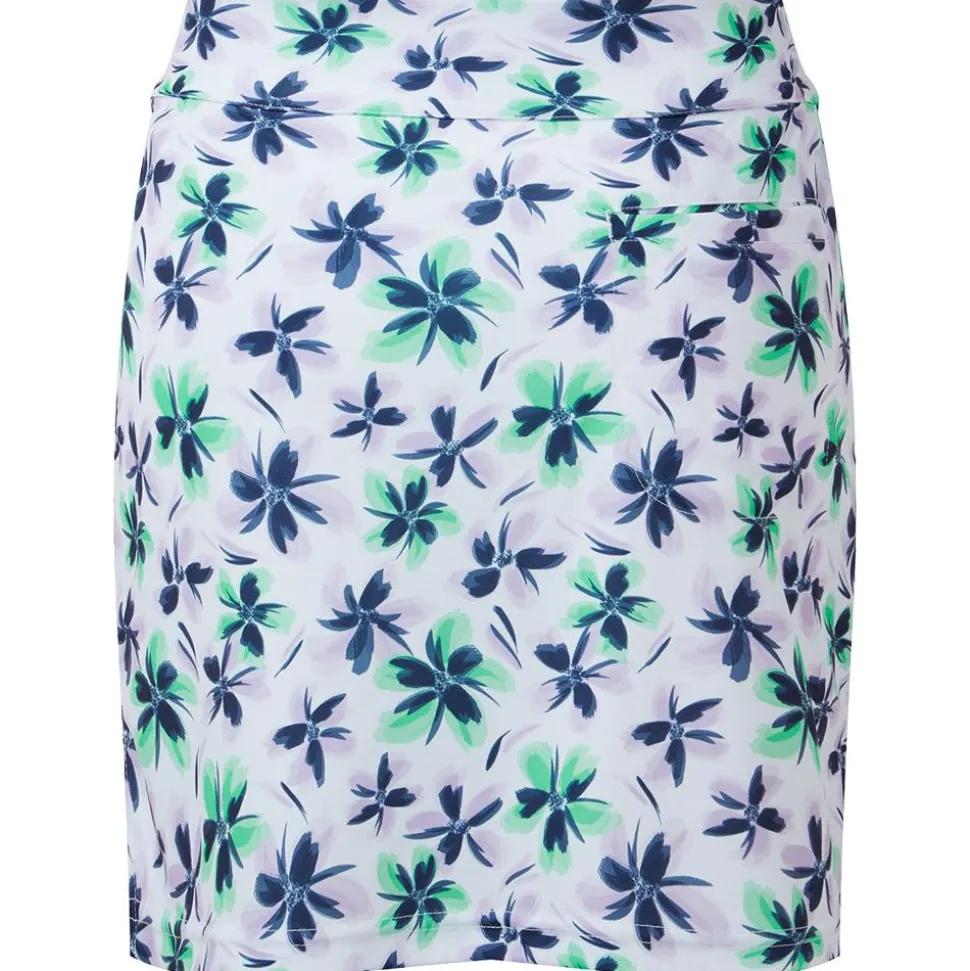 Jupe Footjoy Floral Prnt Knit Lavender Mint Navy