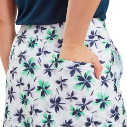 Jupe Footjoy Floral Prnt Knit Lavender Mint Navy