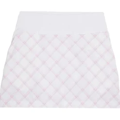 Jupe Puma Golf W Plaid Skirt Wite Glow Pink Icing