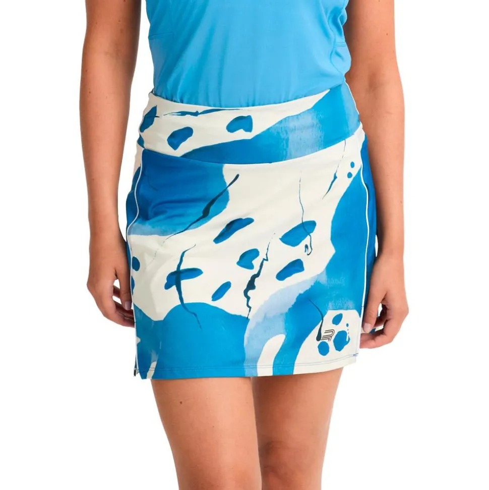 Jupe Rohnisch Ultra Viola Uv Skort Blue Aquarelle