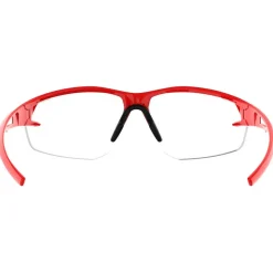 Lunettes de soleil AZR Fast Rouge Vernie Noire Photochromique Incolore