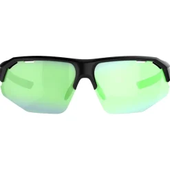 Lunettes de soleil AZR Galibier Mat Noir Irisé Vert Photochromic