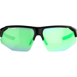 Lunettes de soleil AZR Galibier Mat Noir Irisé Vert Photochromic