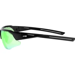 Lunettes de soleil AZR Galibier Mat Noir Irisé Vert Photochromic