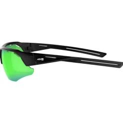 Lunettes de soleil AZR Galibier Mat Noir Multicouche Vert