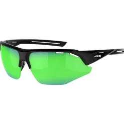 Lunettes de soleil AZR Galibier Mat Noir Multicouche Vert