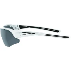Lunettes de soleil AZR Galibier Vernie Blanc Noir Gris Miroir