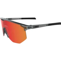 Lunettes de soleil Bliz Hero Transparent Dark Grey Brown Red Multi