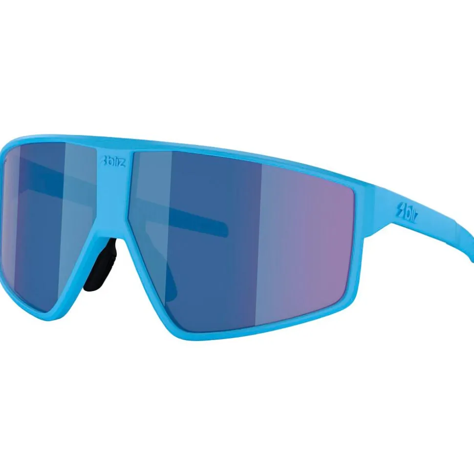 Lunettes de soleil Bliz P002 Matt Blue Grey Blue Mirror Matte Blue Grey Blue