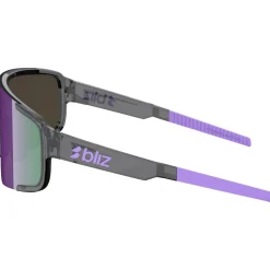 Lunettes de soleil Bliz P003 Small Crystal Black Grey Grey Purple Multi