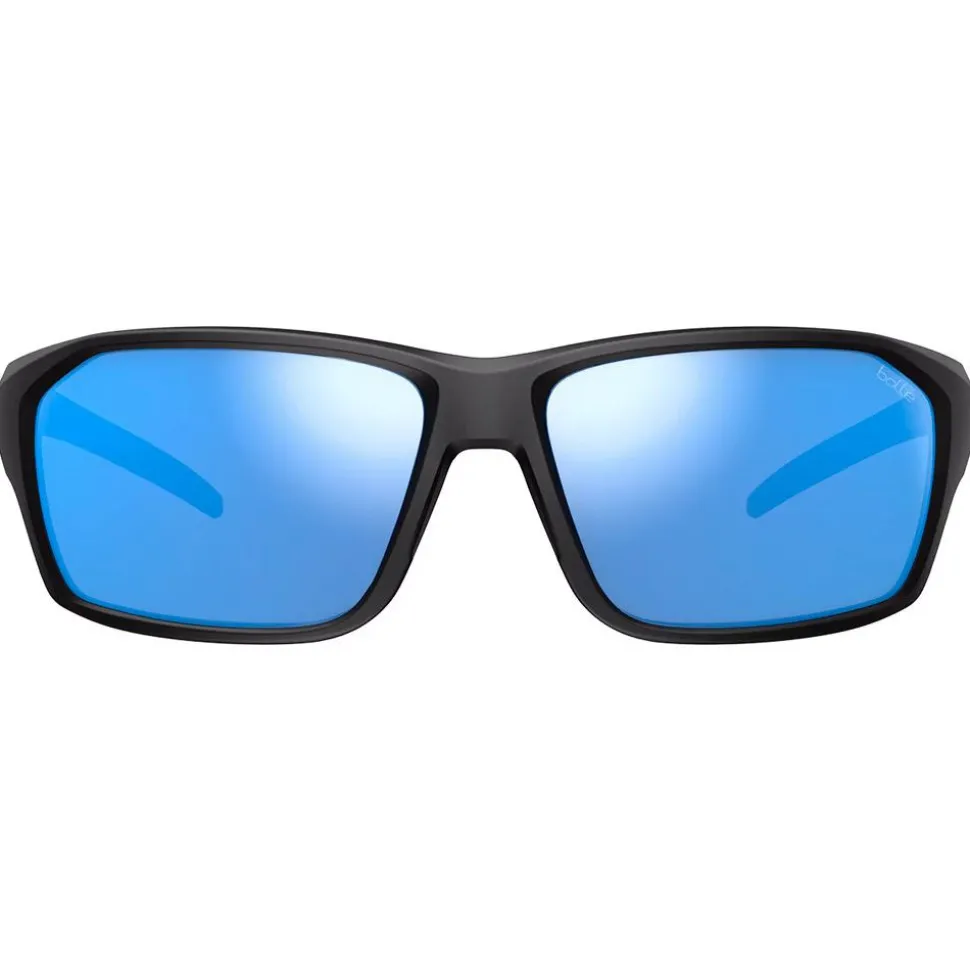 Lunettes de soleil Bollé Fenix Black Matte Sky Blue Polarized