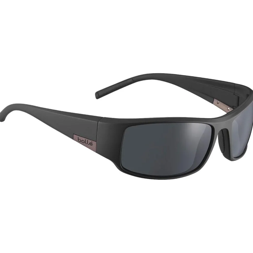 Lunettes de soleil Bollé King Black Matte Phantom Brown Gun Photochromic