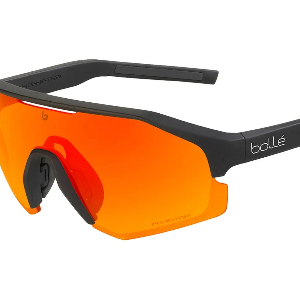 Lunettes de soleil Bollé Lightshifter Black Matte Phantom Brown Red