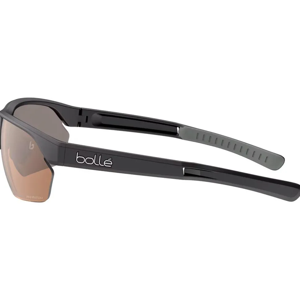 Lunettes de soleil Bollé Victus Black Matte Phantom Brown Gun Photochromic