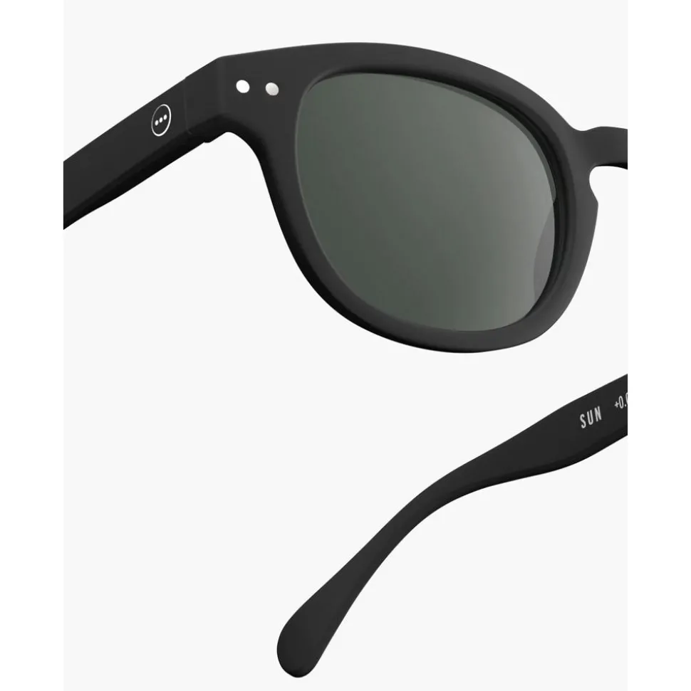 Lunettes de soleil Izipizi Sun #C Black Soft Grey