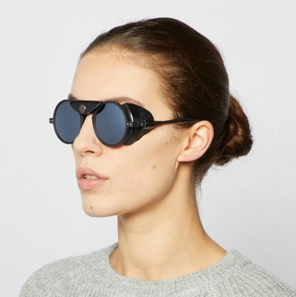 Lunettes de soleil Izipizi Sun Glacier Black Soft Black Lens Cat4