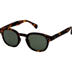 Lunettes de soleil Izipizi Sun #C Tortoise Green Lenses