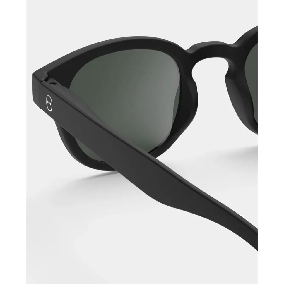 Lunettes de soleil Izipizi Sun #C Junior Black Soft Grey