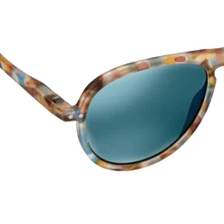 Lunettes de soleil Izipizi Sun #I Blue Tortoise Soft Blue Mirror