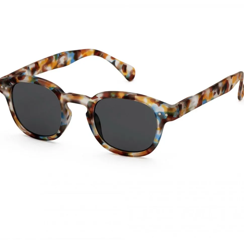 Lunettes de soleil Izipizi Sun #C Blue Tortoise Soft Grey