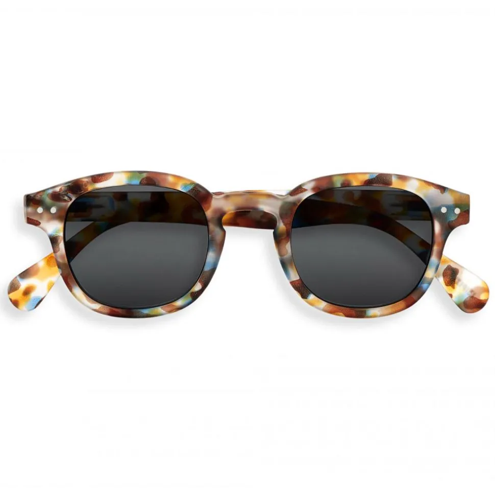 Lunettes de soleil Izipizi Sun #C Blue Tortoise Soft Grey