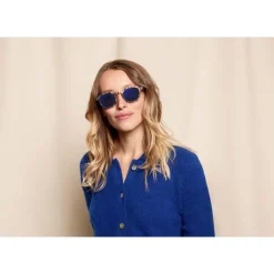 Lunettes de soleil Izipizi Sun #C Blue Tortoise Soft Grey