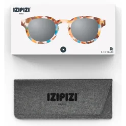 Lunettes de soleil Izipizi Sun #C Junior Blue Tortoise Soft Grey