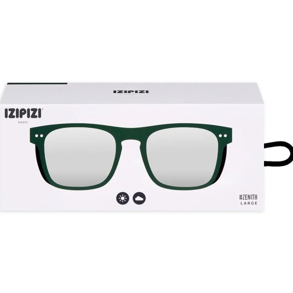 Lunettes de soleil Izipizi Zenith S Cat.3 Sage Green Crystal