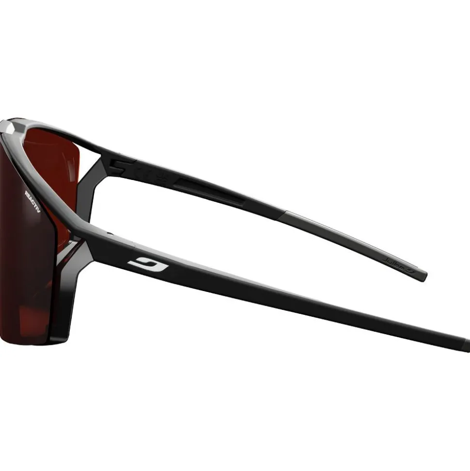 Lunettes de soleil Julbo Edge Cover Mat Noir Reactiv 0-4 High Contrast